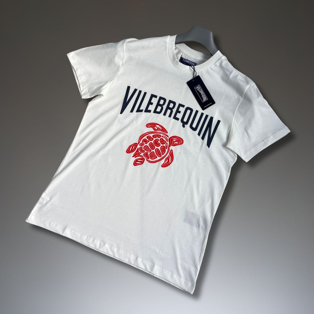 Pánské tričko Vilebrequin. Off-white. Prémiová kvalita