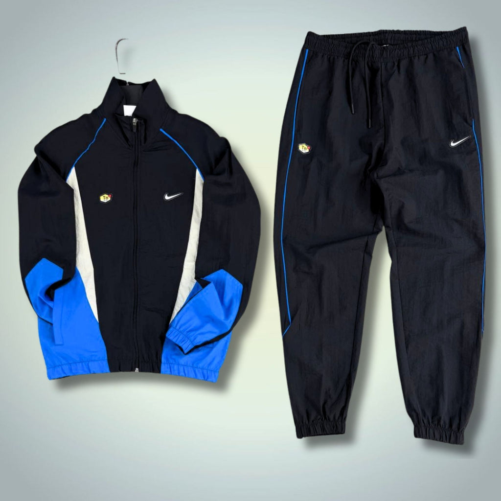 Nike TN Pánský Tkaný Sportovní Set. Tmavě Modrý