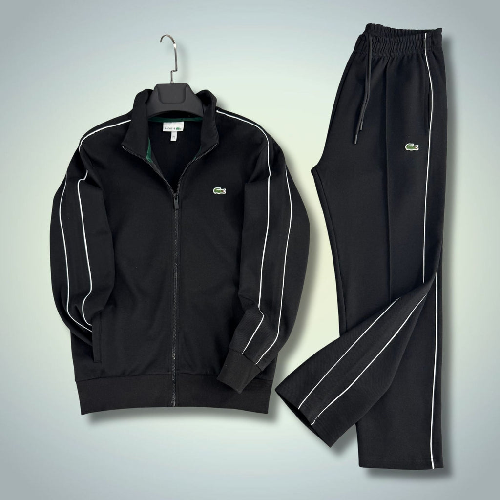 Lacoste pánská klasická souprava, černá, prémiová kvalita