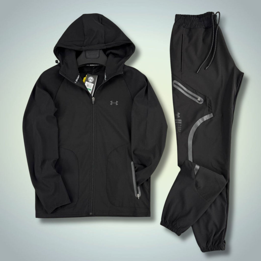 Under Armour pánská nepromokavá sportovní souprava, černá. Premium