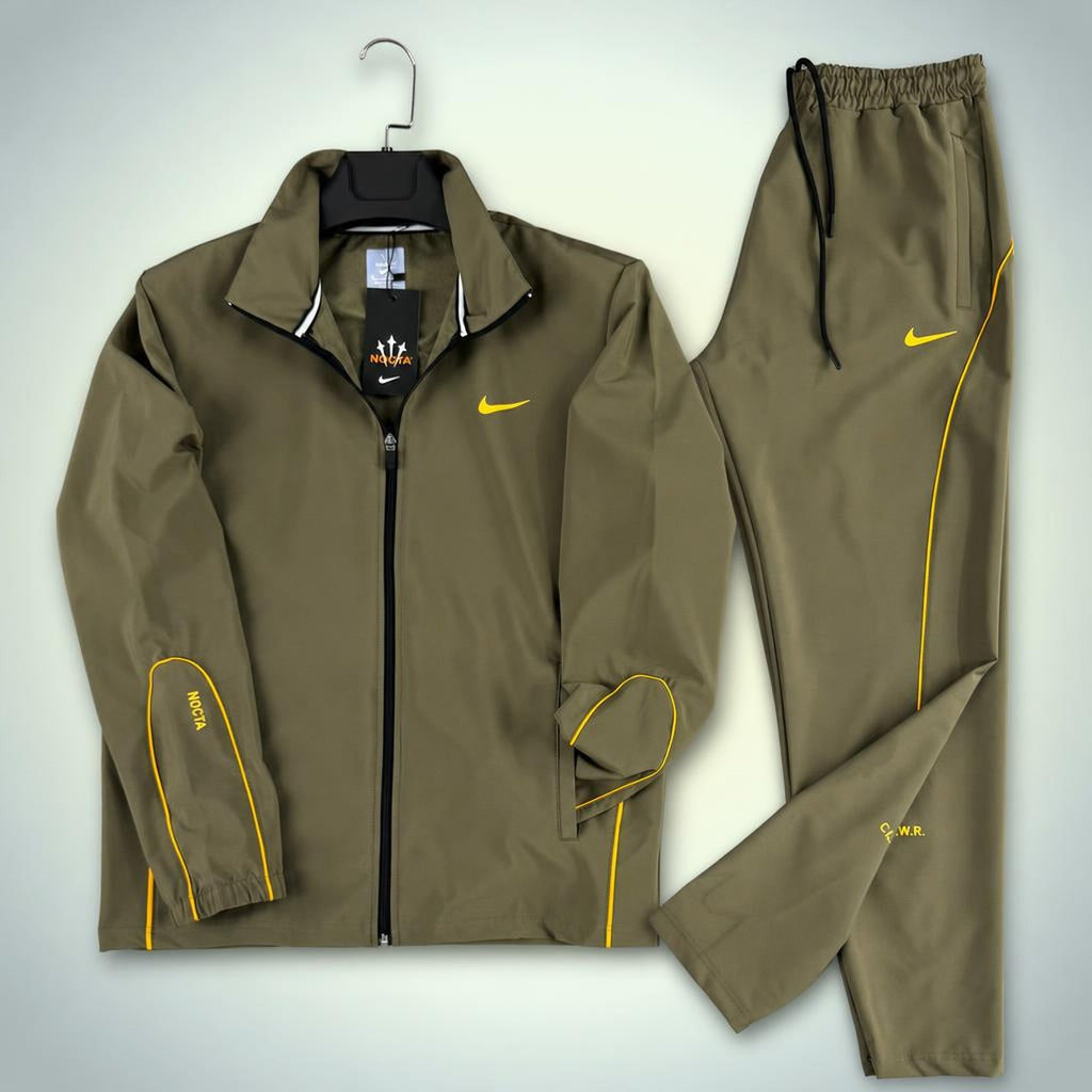 Nike Wooven Nocta pánská tepláková souprava, olivově zelená. Prémiová kvalita