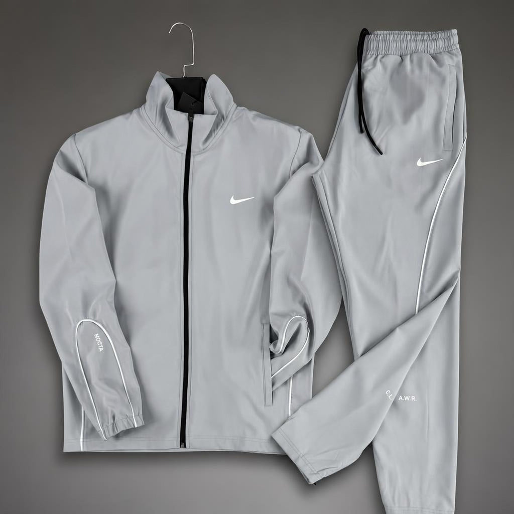 Nike Wooven Nocta pánská tepláková souprava, šedá. Prémiová kvalita