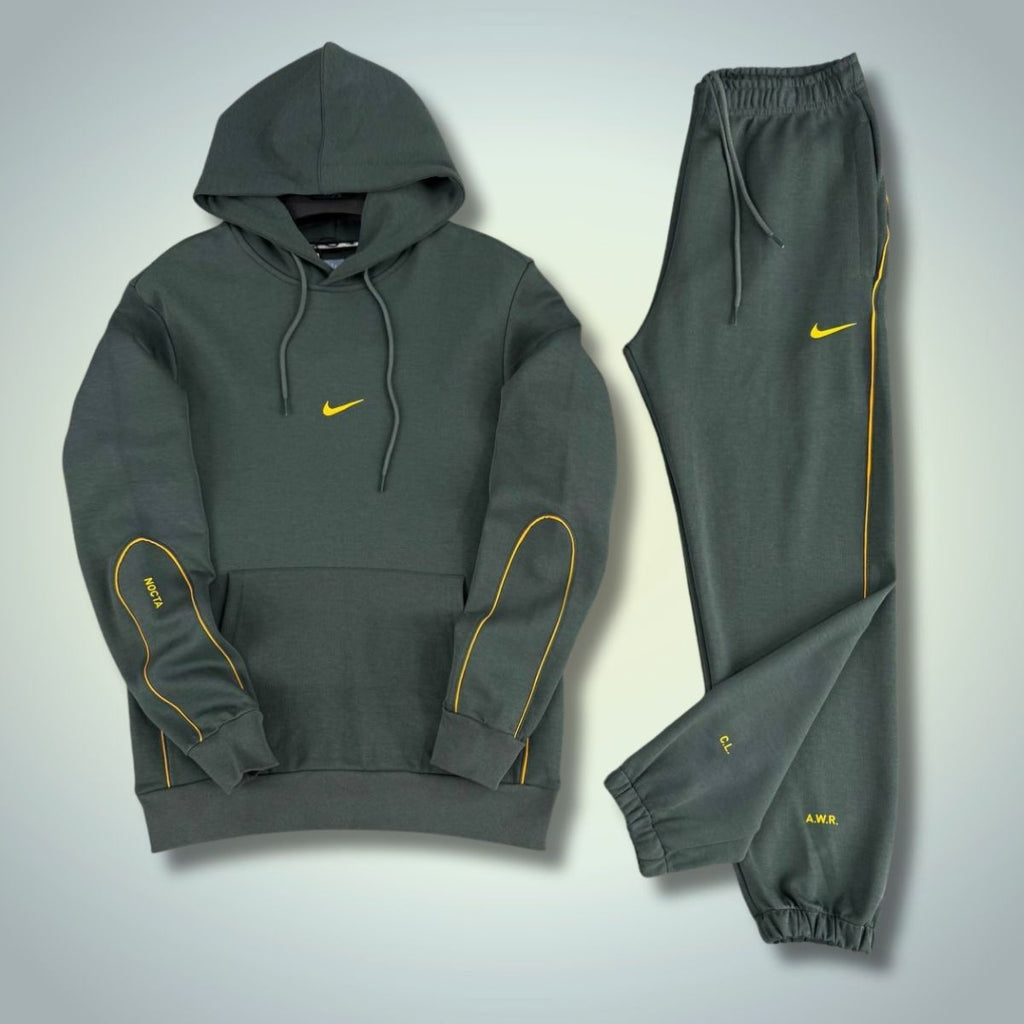 Nike Nocta pánská tepláková souprava s mikinou, šalvějově zelená. Prémiová kvalita