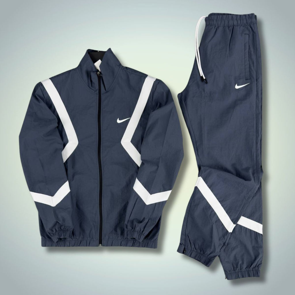 Pánská tkaná tepláková souprava Nike, modrá. Prémiová kvalita