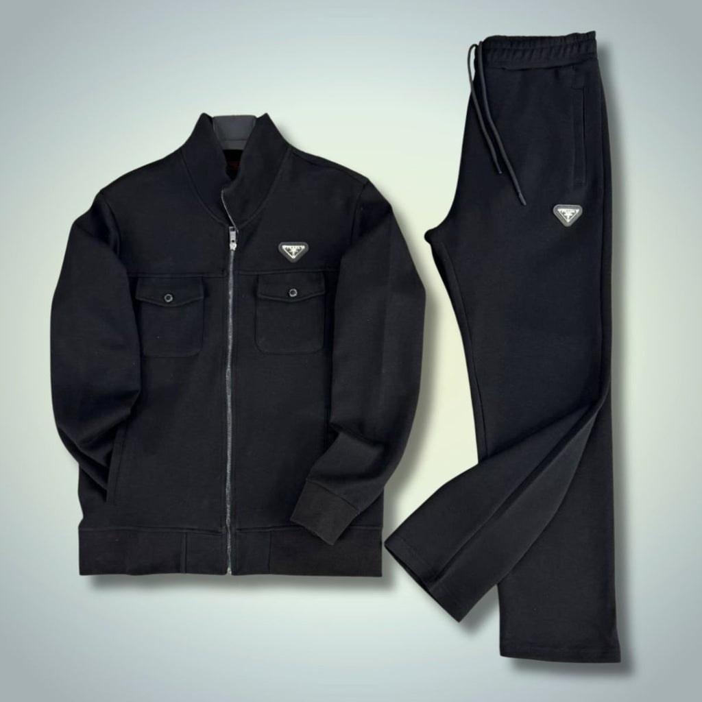 Pánská tepláková souprava PRD, černá. Prémiová kvalita