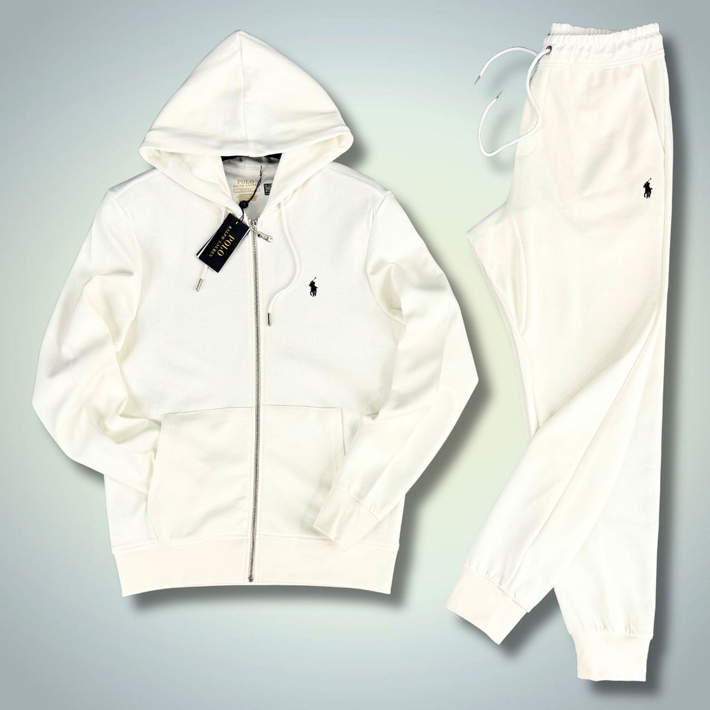 Ralph Lauren pánská tepláková souprava, bílá. Prémiová kvalita
