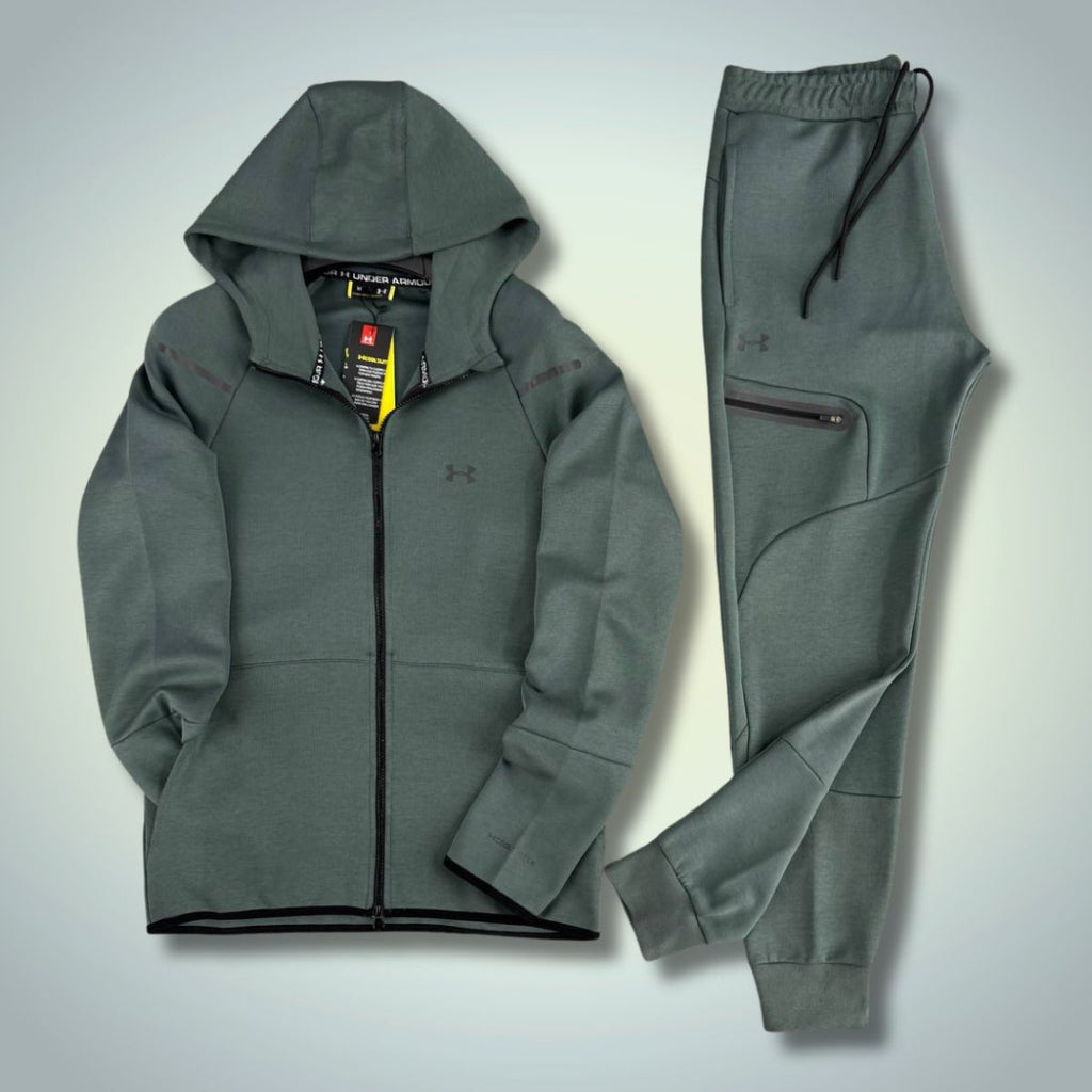 Pánská tepláková souprava Under Armour, reflexní, šalvějově zelená. Prémiová kvalita