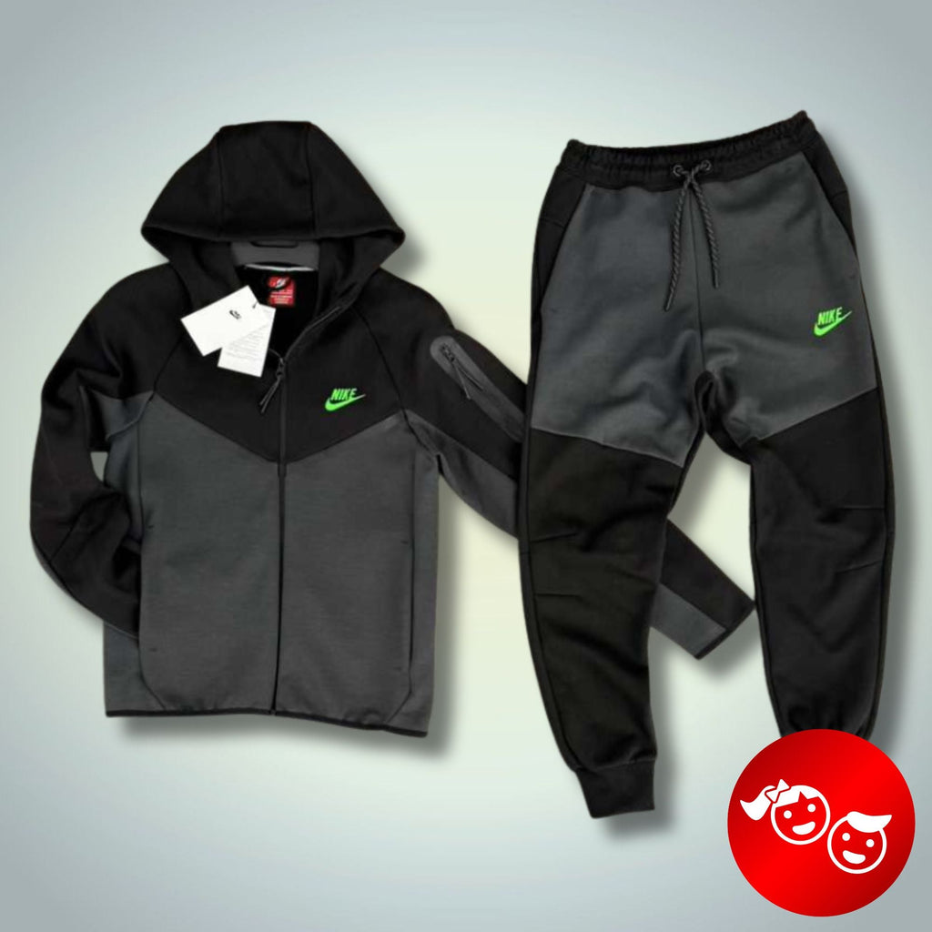 Nike Tech Fleece Dětský Sportovní Set 2024. Černý - Grafitový