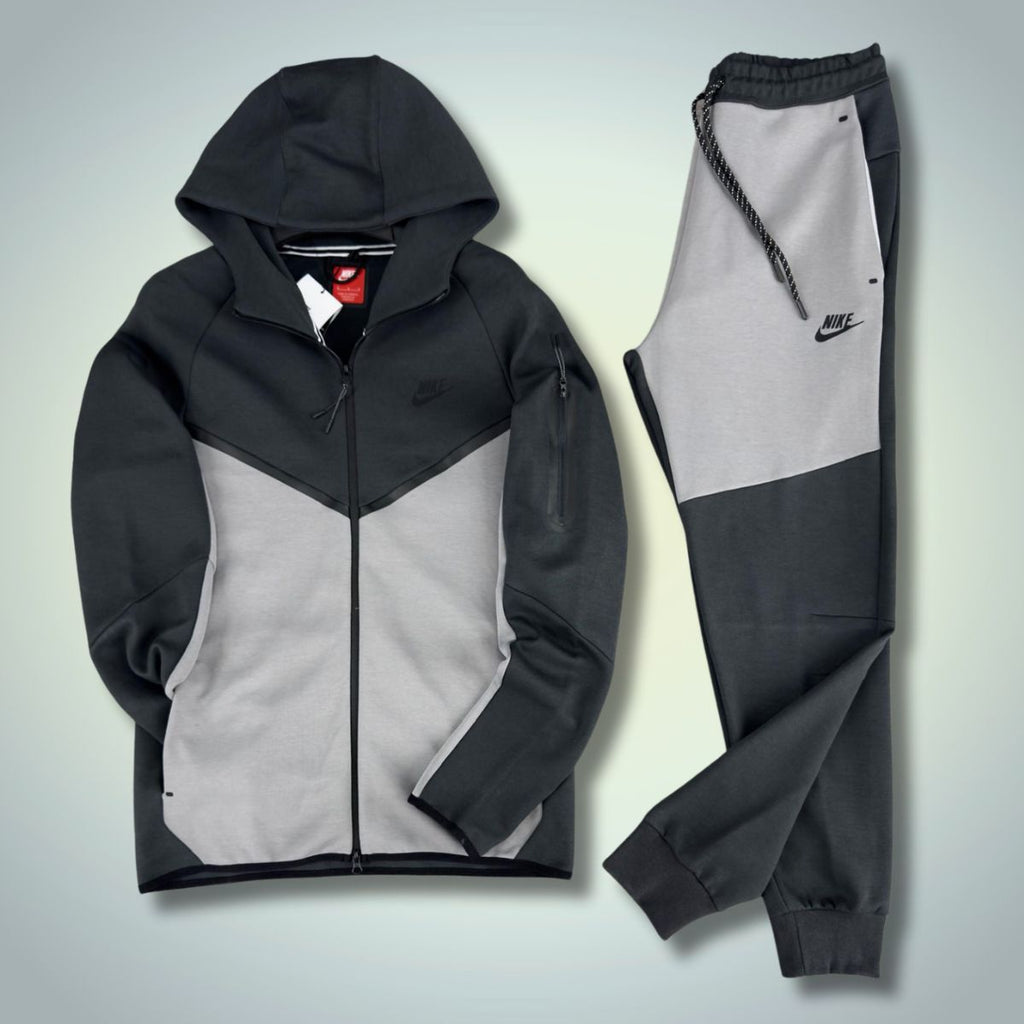 Pánská tepláková souprava Nike Tech Fleece, grafitová - šedá. Model 2024. Prémiová kvalita