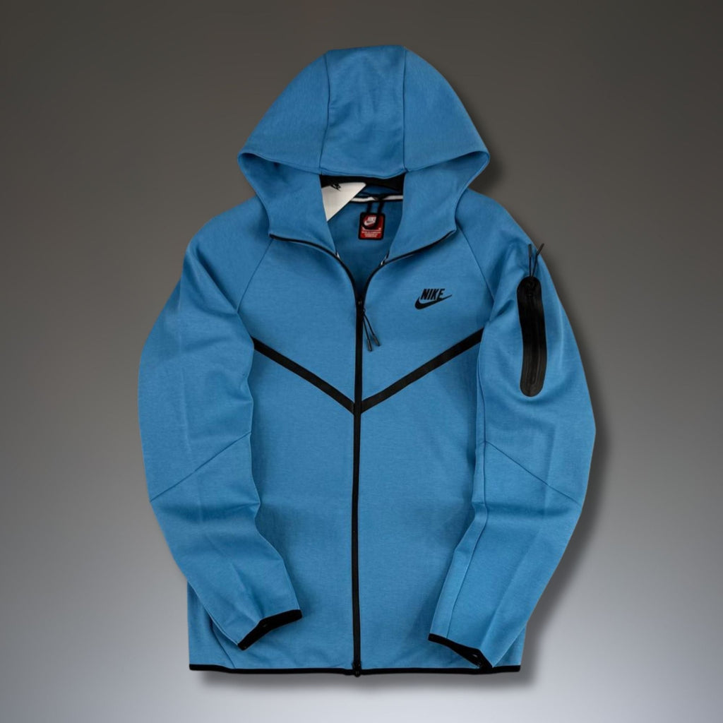 Nike Tech Fleece pánská mikina, modrá. Model 2024. Premium kvalita