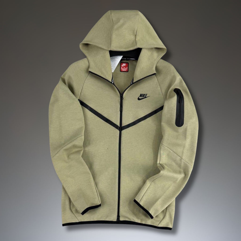 Nike Tech Fleece pánská mikina, světle zelená. Model 2024. Premium kvalita