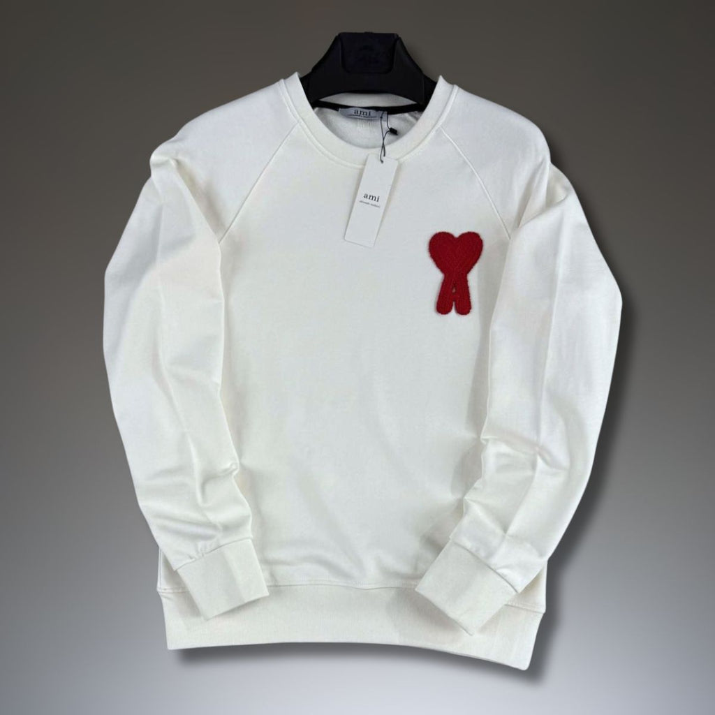 Pánská mikina AM, bílá. Prémiová kvalita