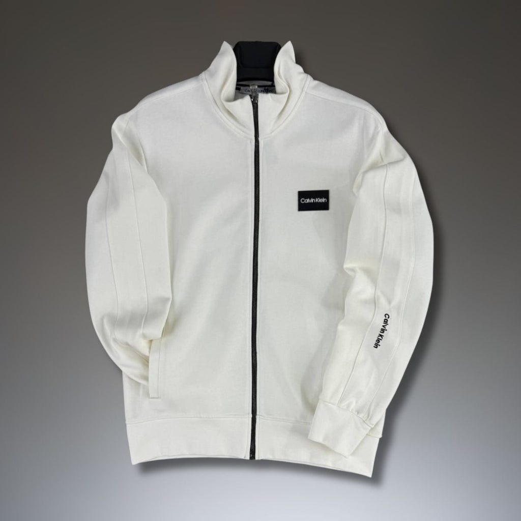 Pánská mikina CK, bílá. Prémiová kvalita