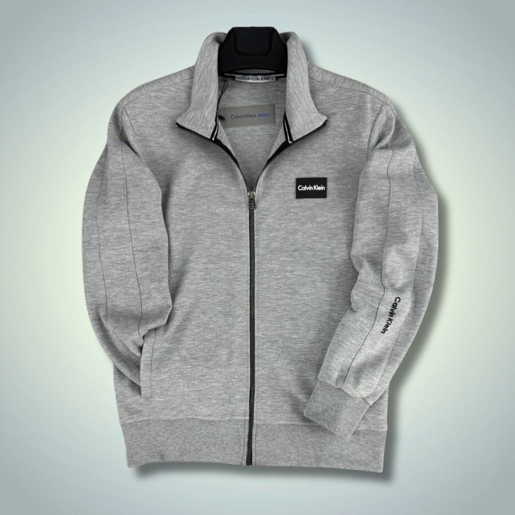 Pánská mikina CK, klasická šedá. Prémiová kvalita