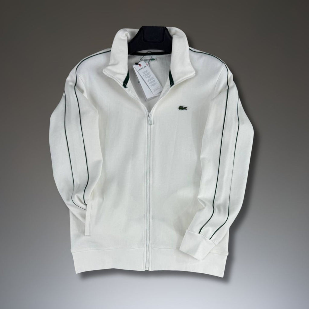 Pánská mikina Lacoste, bílá. Prémiová kvalita