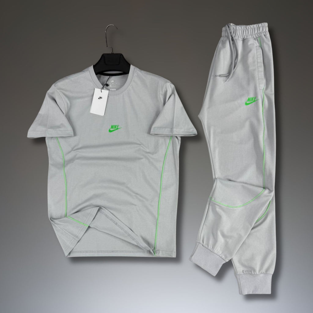 Nike pánská letní sportovní souprava, šedá. Premium kvalita