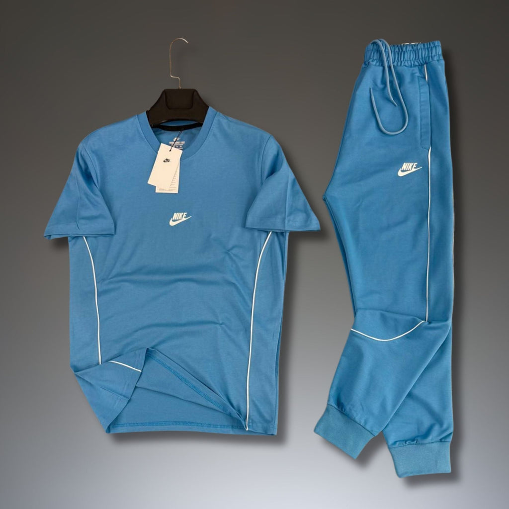 Nike pánská letní sportovní souprava, modrá. Premium kvalita