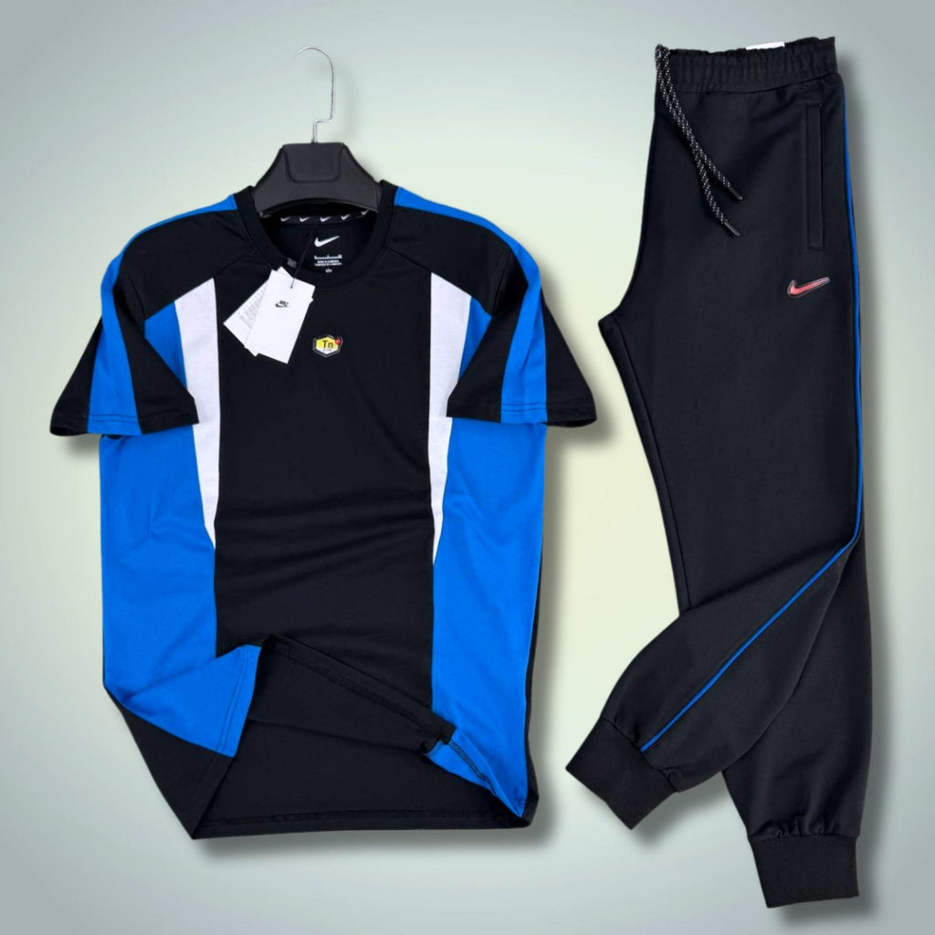 Nike TN pánský letní sportovní set, tmavě modrý. Premium kvalita