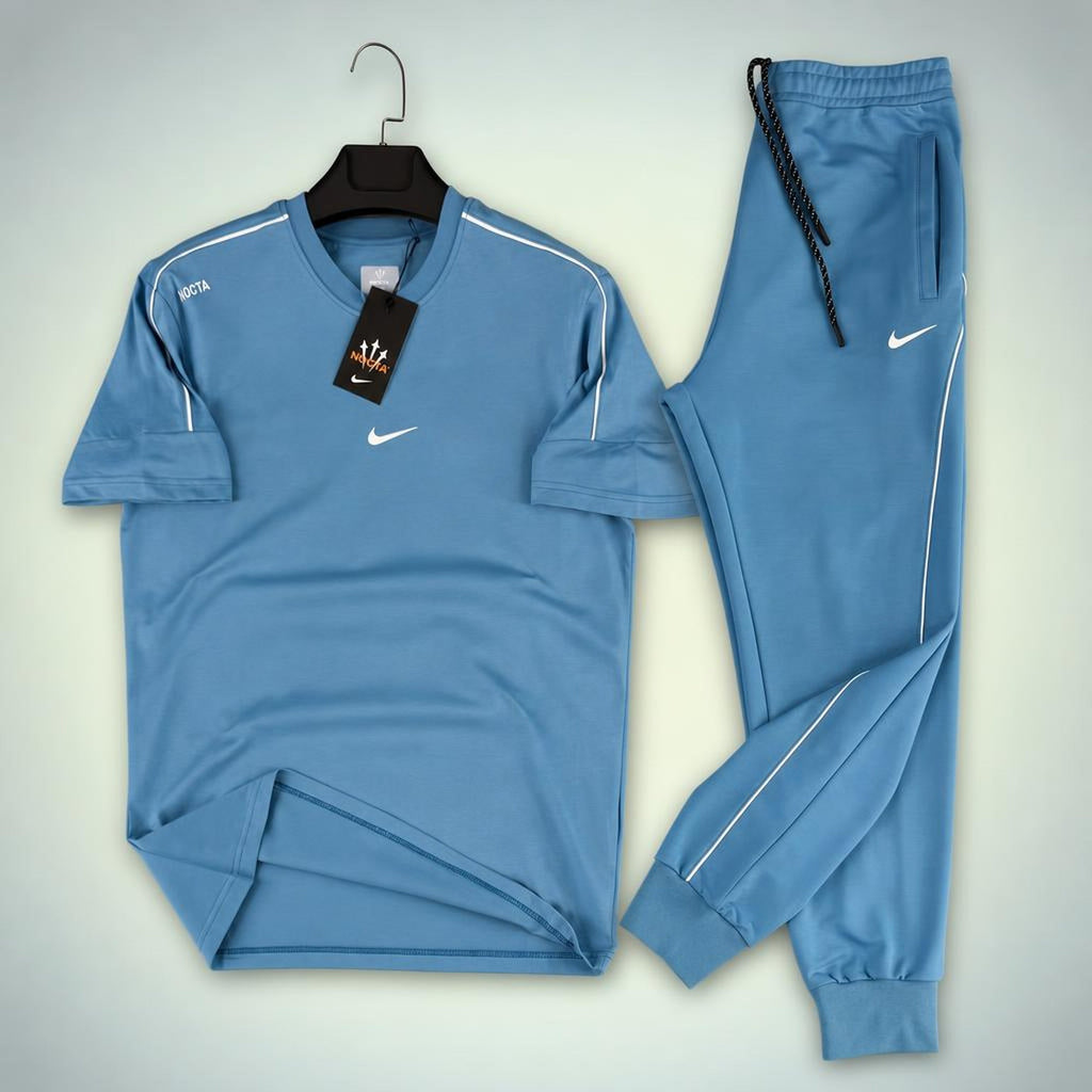 Nike Nocta pánská letní sportovní souprava, modrá. Prémiová kvalita