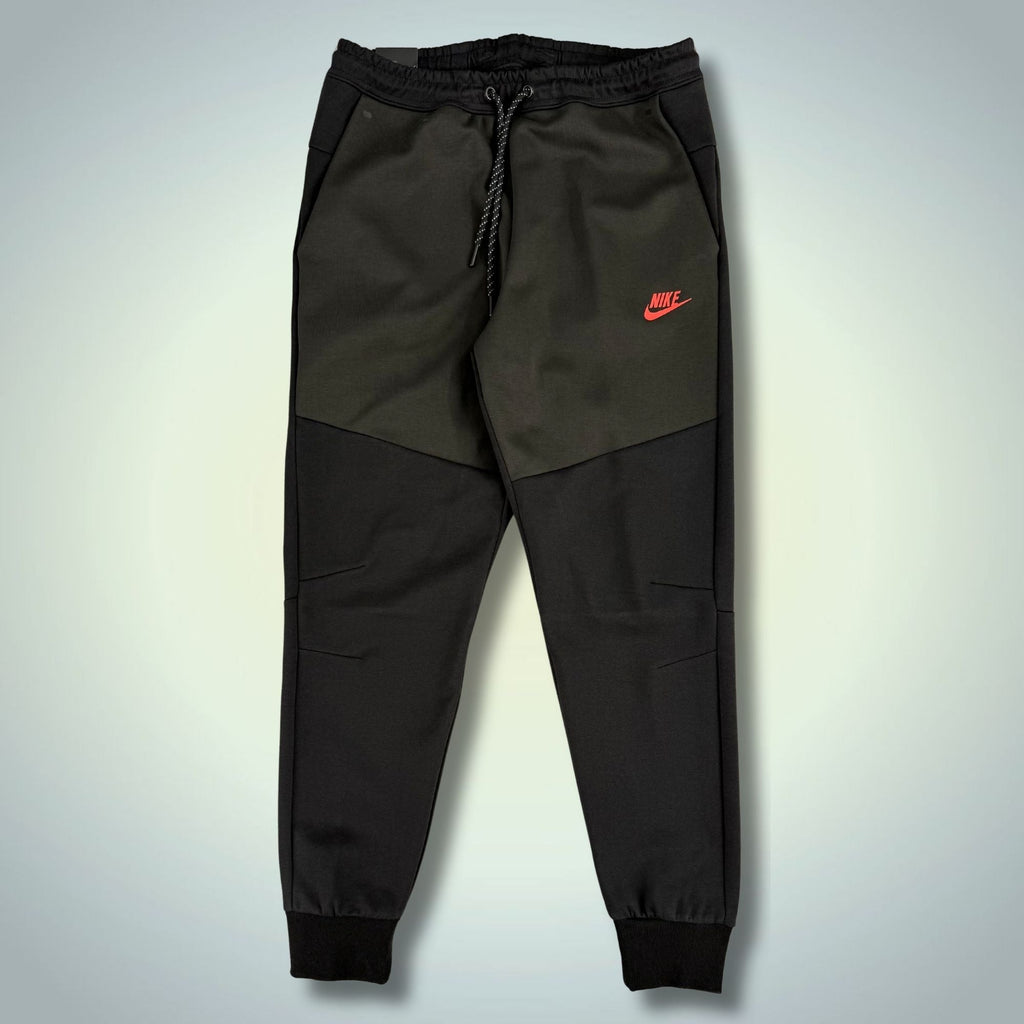 Nike Tech Fleece pánské sportovní kalhoty, černo-grafitové. Premium kvalita