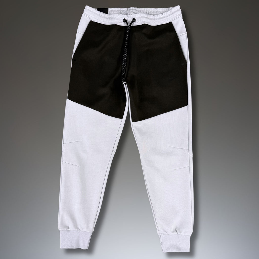 Nike Tech Fleece pánské sportovní kalhoty, grafitovo-špinavě bílé. Premium kvalita