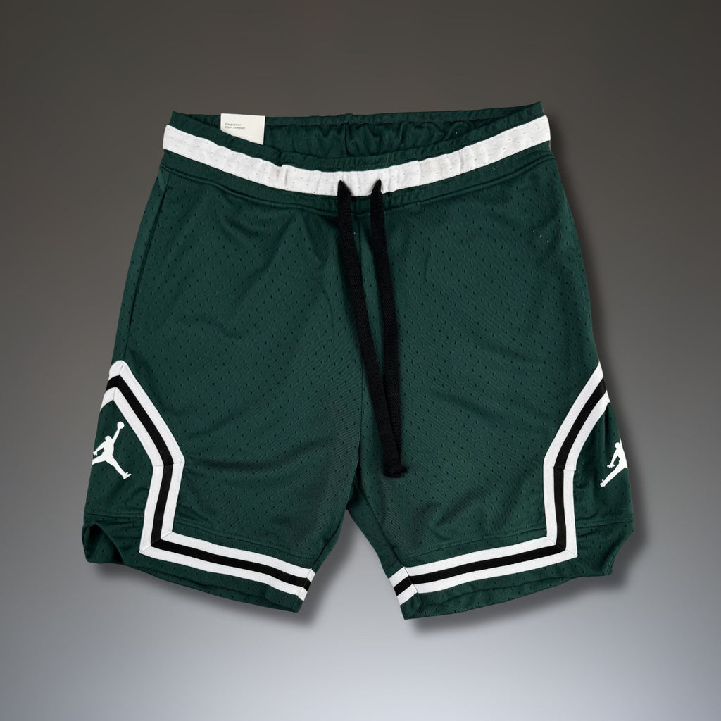Air Jordan pánské sportovní kraťasy dri-fit mesh, zelené. Premium kvalita