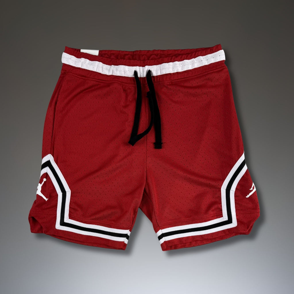 Air Jordan pánské sportovní kraťasy dri-fit mesh, červené. Premium kvalita