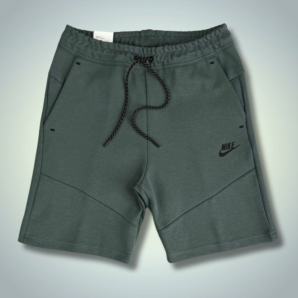Pánské šortky Nike Tech Fleece, šalvějově zelené. Model 2024. Prémiová kvalita