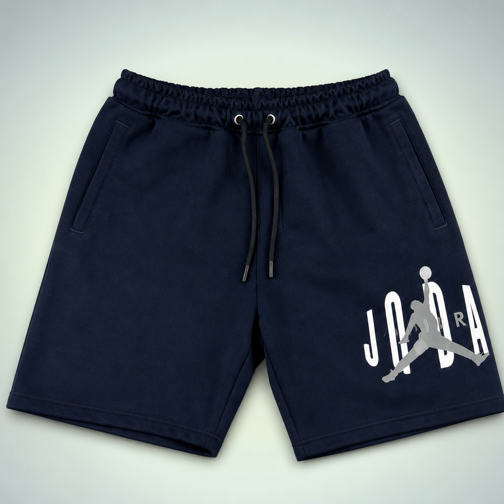Air Jordan Fleece pánské sportovní kraťasy, tmavě modré. Premium kvalita