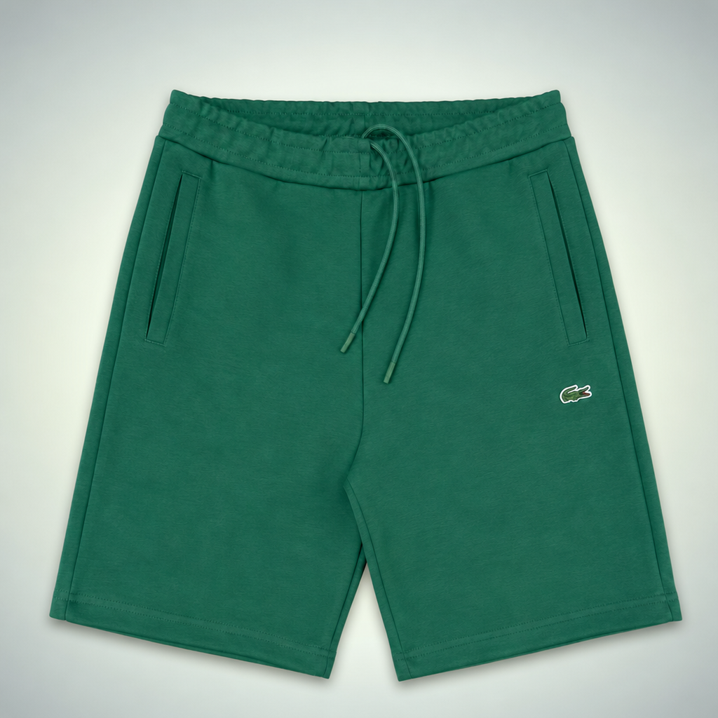 Lacoste Fleece pánské sportovní kraťasy, zelená. Premium kvalita