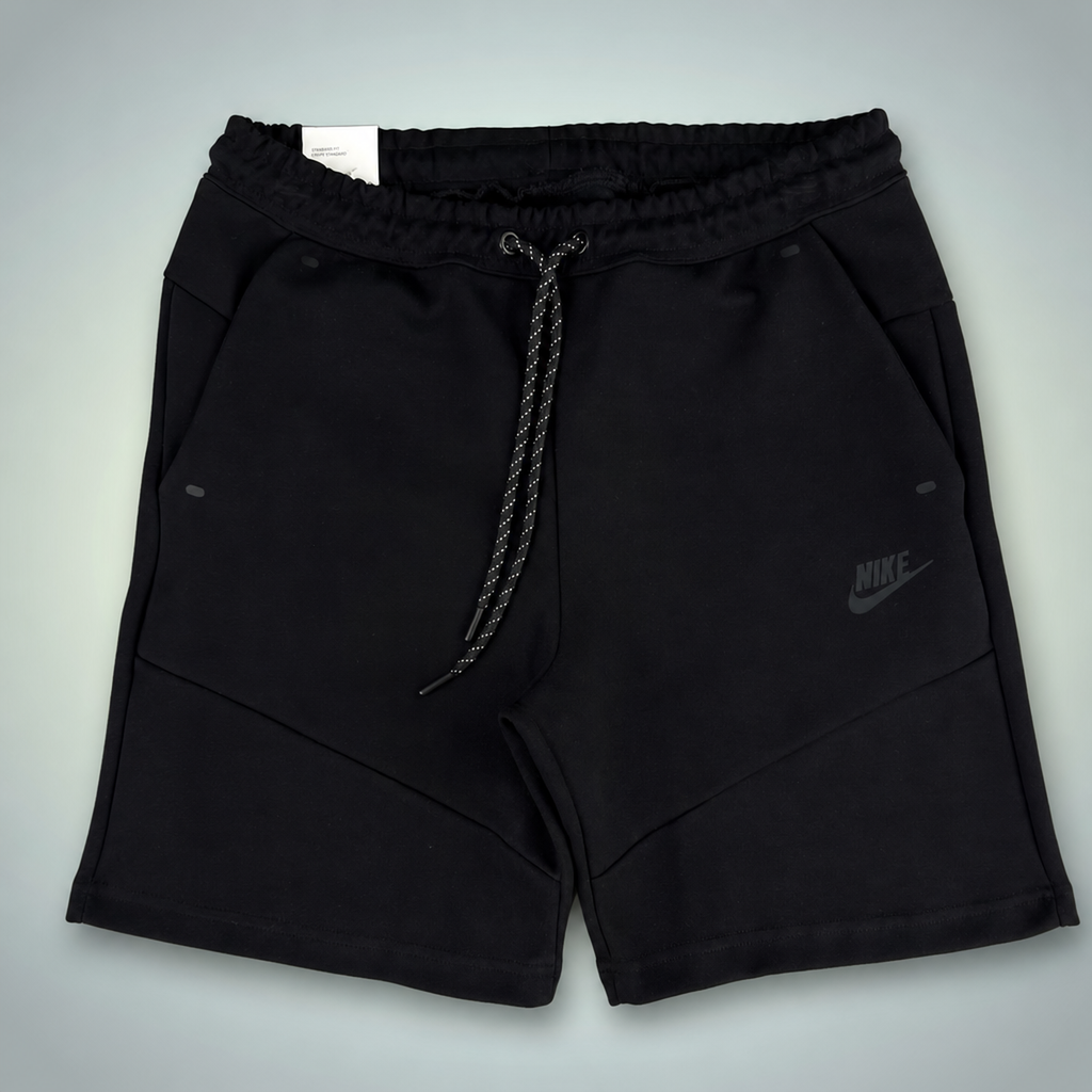 Nike Tech Fleece pánské sportovní kraťasy, černá. Premium kvalita