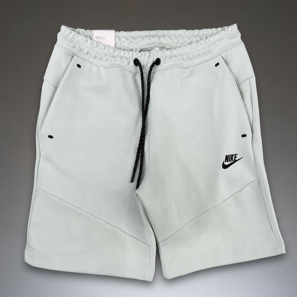 Nike Tech Fleece pánské sportovní kraťasy, mentolová. Premium kvalita