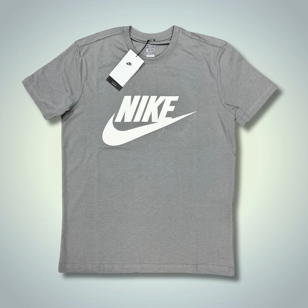 Pánské tričko Nike, šedé, bílé logo. Prémiová kvalita