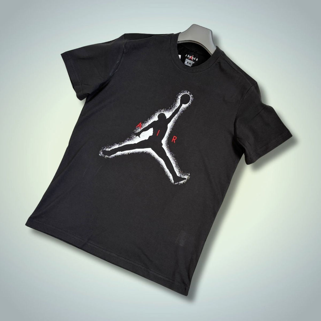 Pánské tričko Jordan, velké logo, grafitová barva. Prémiová kvalita