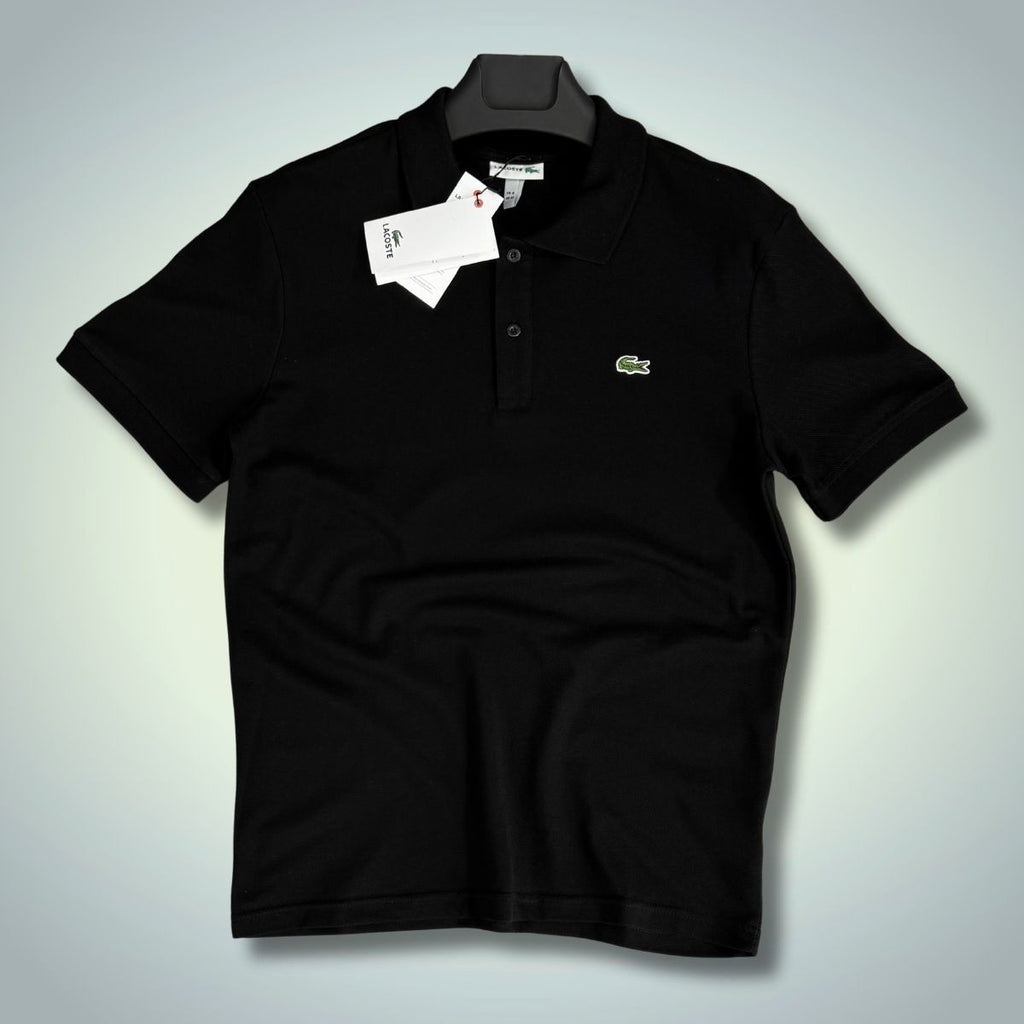 Lacoste pánská polokošile, černá. Prémiová kvalita