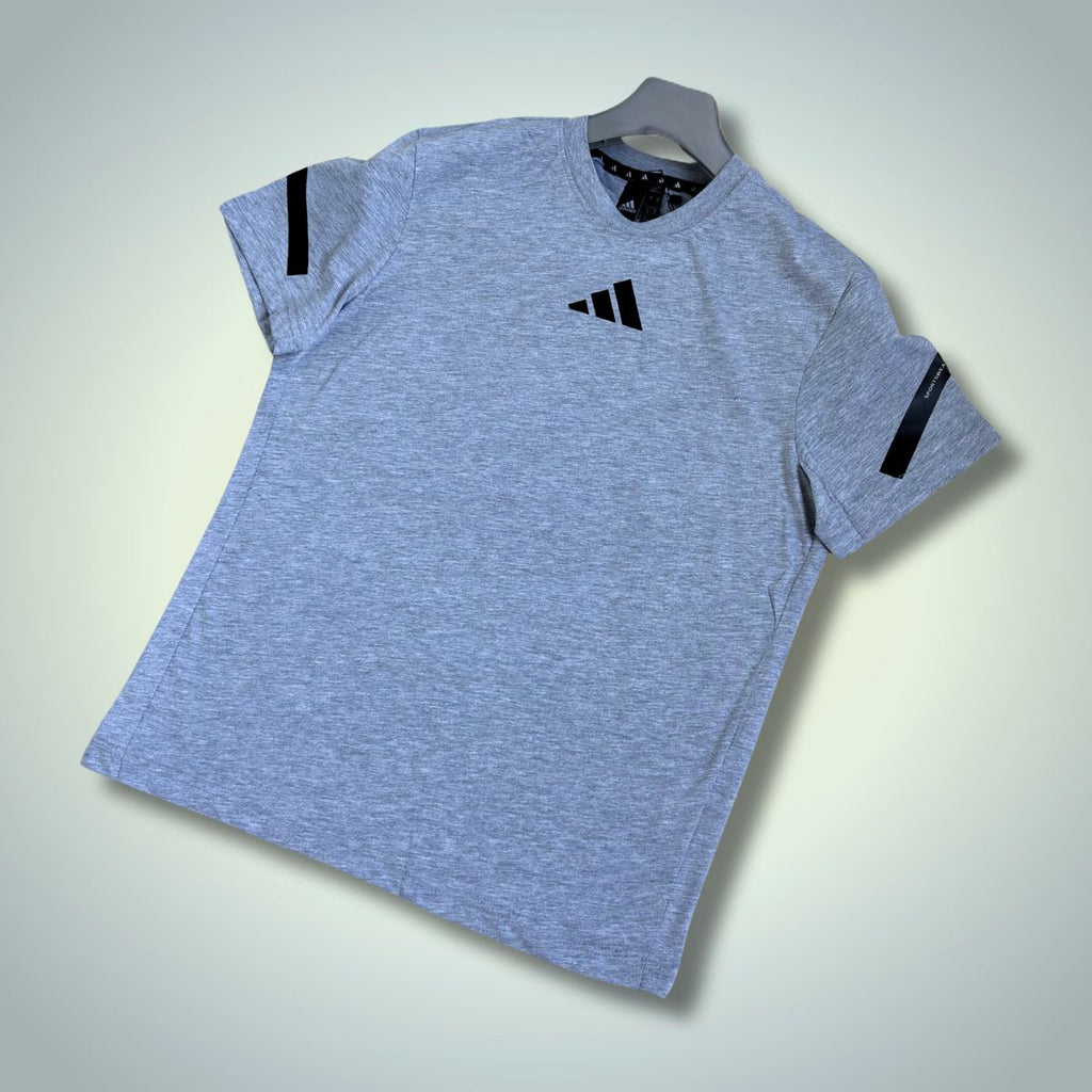 Pánské tričko Adidas, klasická šedá, Model 2025. Prémiová kvalita
