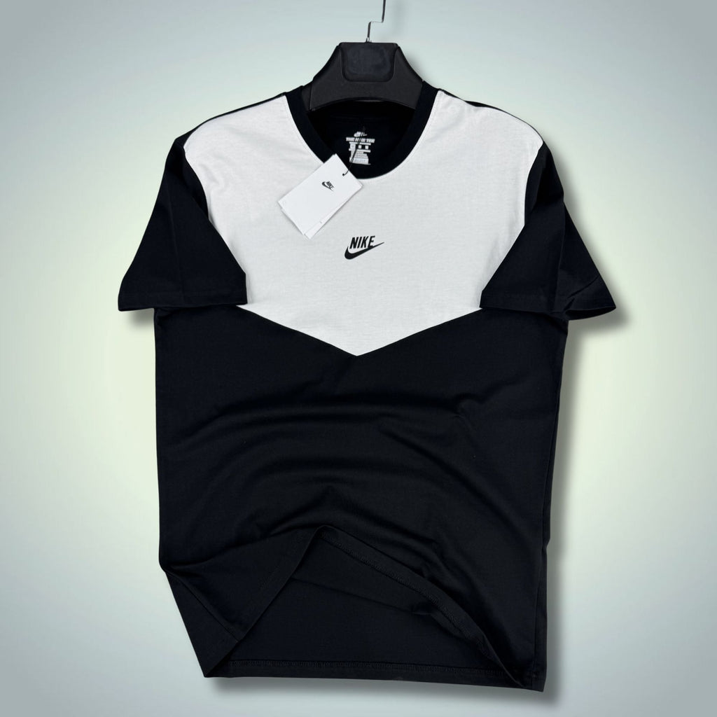 Pánské bílo-černé tričko Nike Tech Fleece. Model 2026. Prémiová kvalita