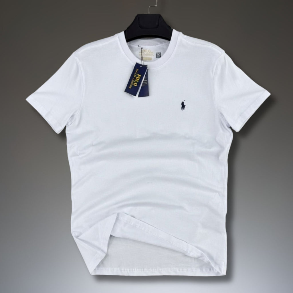 Pánské bílé tričko Ralph Lauren. Prémiová kvalita
