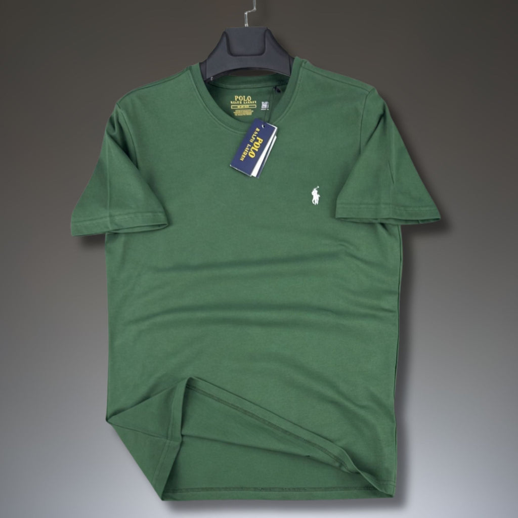 Pánské zelené tričko Ralph Lauren. Premium kvalita