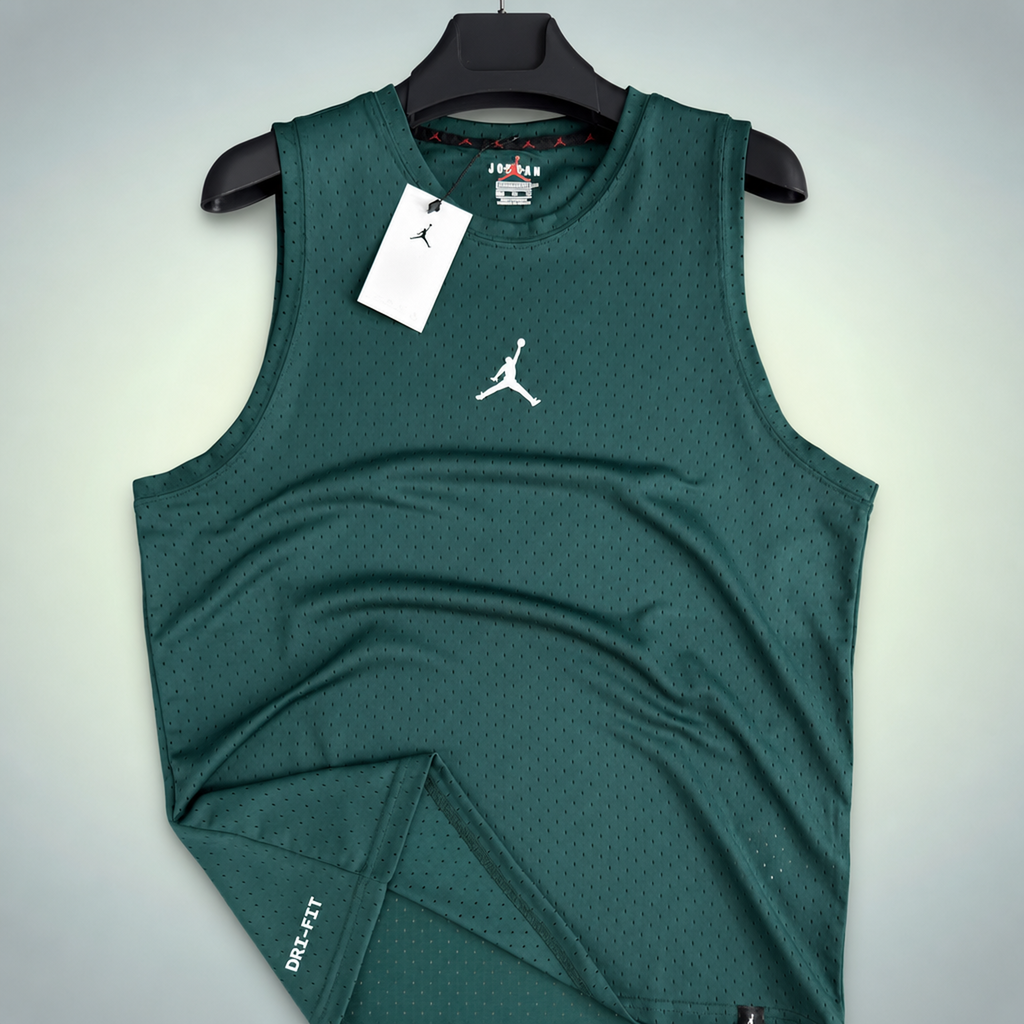 Air Jordan pánské tílko, zelená. Prémiová kvalita