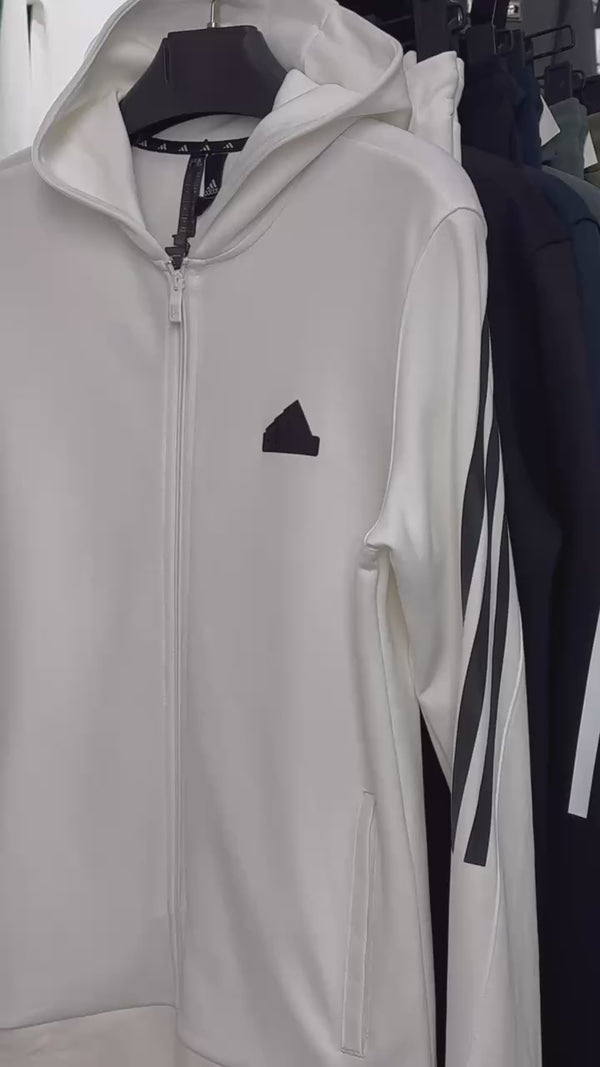 Adidas pánská tepláková souprava 2025, svislé pruhy, černá. Prémiová kvalita