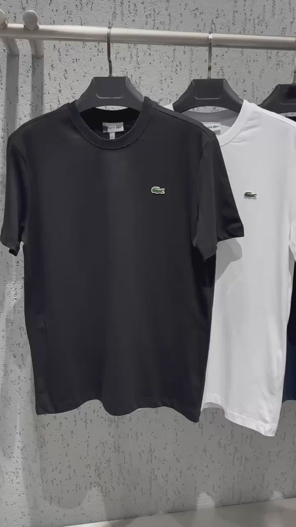 Lacoste pánské tričko, černé. Prémiová kvalita
